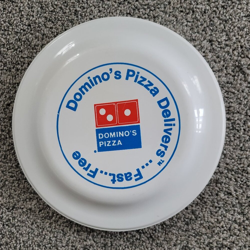 Retro Domino's Pizza Frisbee